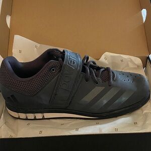adidas Powerlift Weightlifting Shoe - Black/Grey